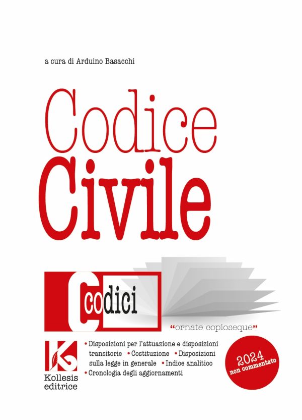 Codice civile 2024 non commentato