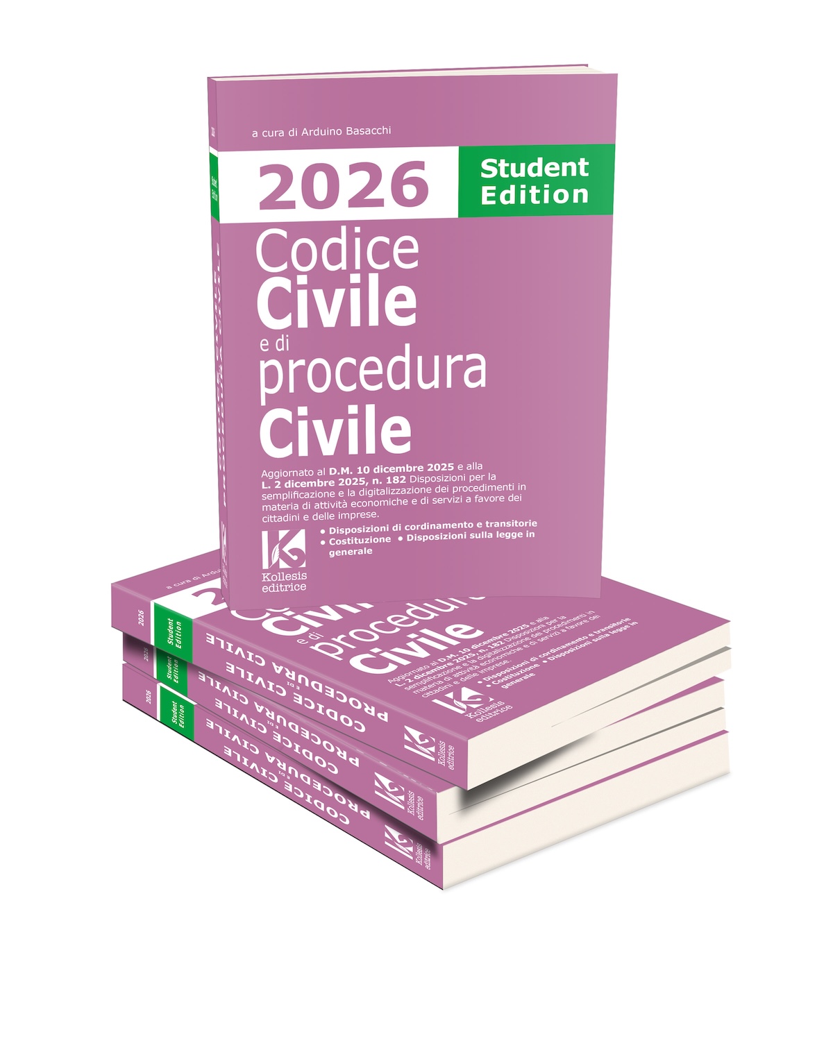 Codice civile e di procedura civile 2026 Student Edition carattere grande alta leggibilità - immagine 2